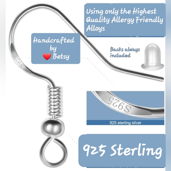 GOLD Leaf Earrings 925S Posts Light weight - Picture 4 of 4